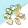 Natural Lemon Quartz(Heated) Beads Strands G-P528-E01-01-2