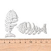 Textured 304 Stainless Steel Big Pendants LS-STAS-Z177-04P-3
