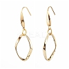 Alloy Twisted Ring Dangle Earring Sets EJEW-JE04503-3