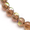Synthetic Moonstone Beads Strands LS-G-F143-8mm-08-3