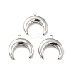 Non-Tarnish 304 Stainless Steel Pendants STAS-I197-018A-P-1