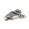 Tibetan Style 304 Stainless Steel Pendants STAS-P305-29AS-2