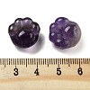 Natural Mixed Gemstone Carved Beads G-H007-02-4