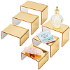 3 Sizes 3-Tier Mirror Style Acrylic Jewelry Display Riser Shelf ODIS-WH0025-116-1
