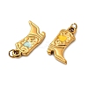 304 Stainless Steel Enamel Pendants STAS-B097-26G-03-2