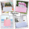 Polyester Table Skirt AJEW-WH20022-20G-4