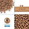 Spray Painted Natural Wood Beads WOOD-TA0002-25C-02-8