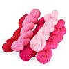 5 Bundles 5 Colors Pink Theme Acrylic Fiber Yarn OCOR-TA0003-18B-2