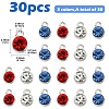 30Pcs 3 Colors Alloy Charms FIND-YW0005-39-2