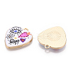 Printed Alloy Pendants ENAM-ZX002-36C-1