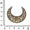 Iron Filigree Joiners FIND-B020-20AB-3