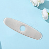 Oval Stainless Steel Faucet Hole Covers STAS-WH20001-18C-P-7