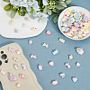 120Pcs 6 Styles Cartoon Opaque Resin Cabochons RESI-SP0001-26-3