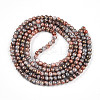 Baking Paint Glass Beads Strands DGLA-N003-4mm-B05-3