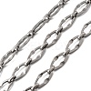 304 Stainless Steel Dapped Chains CHS-Z007-18P-1