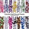 60g Resin patch multi size mixed pearl patch DIY jewelry accessories(2 bags) JX586E-4