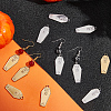 12Pcs 2 Colors Halloween 304 Stainless Steel Pendants STAS-BBC0005-35-4