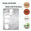 Stainless Steel Cutting Dies Stencils DIY-WH0289-021-6