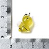 Luminous Transparent Resin Pendants RESI-E056-03P-01-4