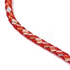 3.5MM Round Nylon Cotton Cord Necklace Making NJEW-C106-03RG-10-2