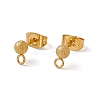 304 Stainless Steel Stud Earring Findings X-STAS-E179-05B-G-1