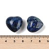 Dyed Natural Imperial Jasper Heart Palm Stone G-Q021-03A-3