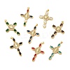 Rack Plating Brass Pendants KK-D087-12G-1