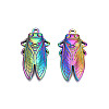 Ion Plating(IP) 201 Stainless Steel Pendants LS-X-STAS-S119-165M-2