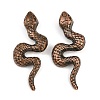 Tibetan Style Alloy Big Pendants AL-CBA2376-33R-1