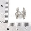 Brass Micro Pave Cubic Zirconia Beads KK-F921-05P-3