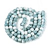 Ombre Effect Dyed Glass Beads Strands GLAA-N067-01A-04-2