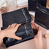 10Pcs BOPP and Aluminized PET and PE Resealable Coffee Zipper Bags with Valve ABAG-TA0001-93G-6