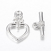 Alloy Toggle Clasps X-EA9137Y-NFS-1