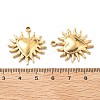 304 Stainless Steel Pendants STAS-I334-01G-02-3