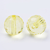 Transparent Acrylic Beads TACR-Q254-8mm-V21-3