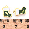 304 Stainless Steel Enamel Charms STAS-T065-60G-01-3