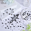 600Pcs 3 Colors Opaque Plastic Beads KY-SC0001-89-4