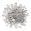 120Pcs 12 Styles 304 Stainless Steel Cabochons STAS-TA0002-71-2