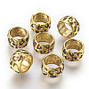 Rondelle Tibetan Style Alloy Beads LS-X-GLF10982Y-NF-1