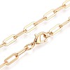 Brass Paperclip Chains MAK-S072-15A-G-2