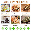 40Pcs 4 Styles Kraft Paper Bags CARB-TA0001-12C-9
