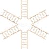 Ladder Unfinished Wooden Ornaments WOOD-WH0100-31-1