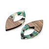 Walnut Wood Pendants FIND-Z050-06G-2