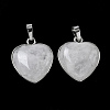 Natural Quartz Crystal Pendants G-A298-03P-1