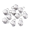 Tarnish Resistant 304 Stainless Steel Charms STAS-K207-54P-1
