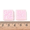Dyed & Heated Baking Paint Glass Beads LAMP-D004-03F-3