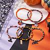 5Pcs Glass Seed Beaded Stretch Bracelets Sets BJEW-JB10939-5