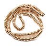Electroplated Synthetic Non-magnetic Hematite Beads Strands G-M095-C01-05KCG-2