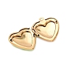 304 Stainless Steel Heart Locket Pendants STAS-Z168-02G-02-2