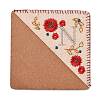 4Pcs Letter Personalized Hand Embroidered Corner Bookmarks JX587N-2